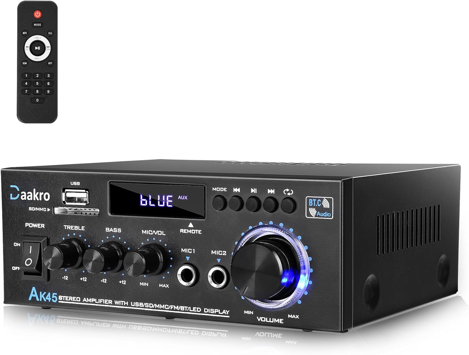 Daakro AK45 Stereo Audio Amplifier