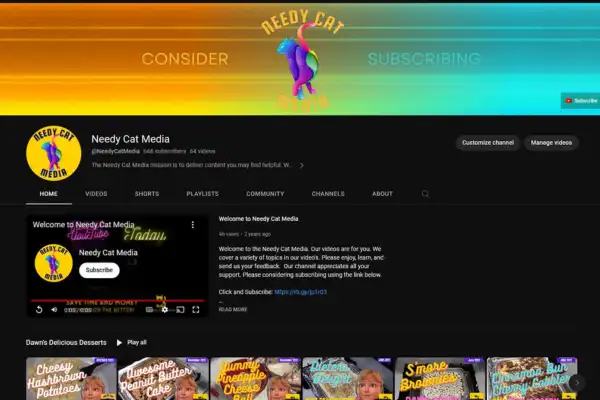 Needy Cat Youtube Channel Needy Cat Youtube Channel