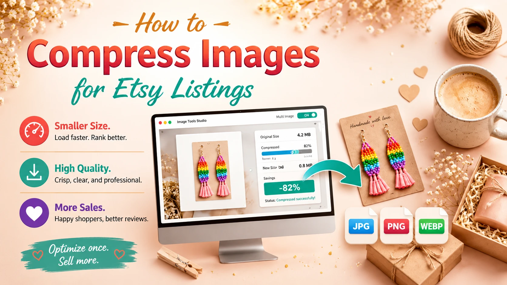 How to Compress Etsy Listing Photos Without Losing Quality