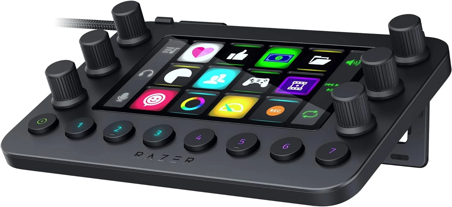 Razer Stream Controller for YouTube recording and editing workflow