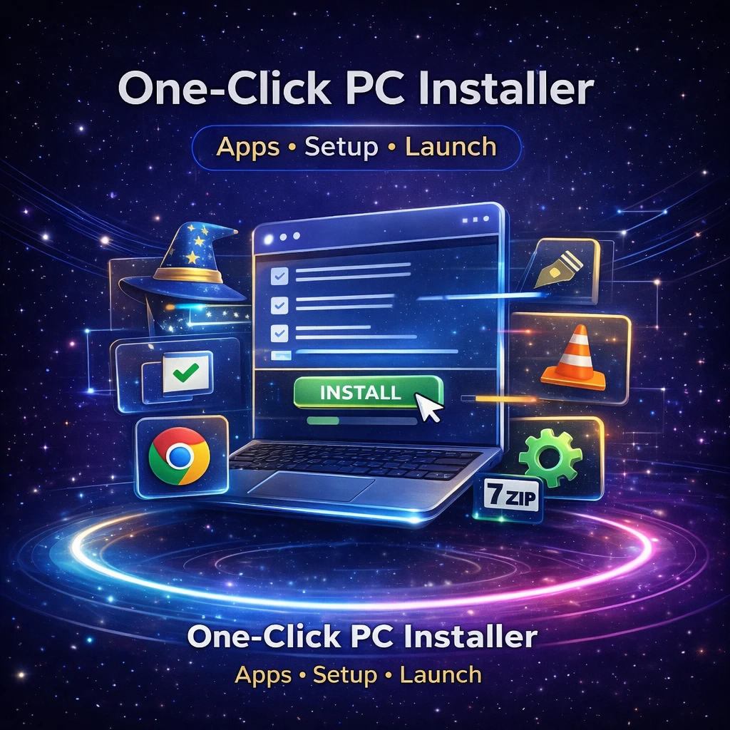One-Click PC Installer to build a creator-ready Windows app bundle