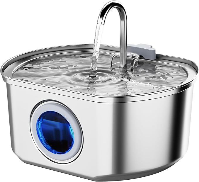 Cat Water Fountain Stainless Steel